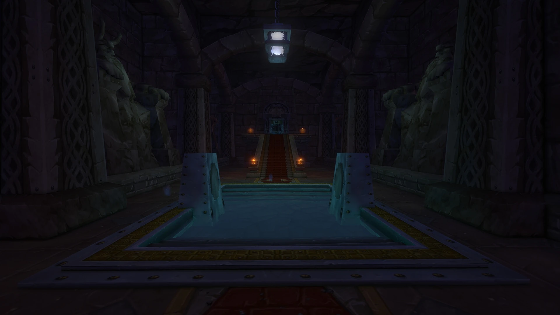 Dungeon interior from World of Warcraft: Forever